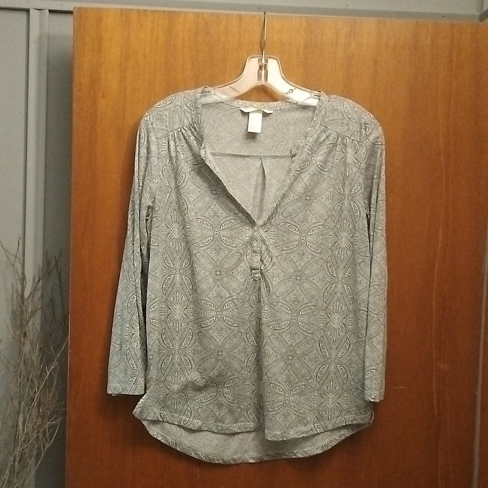 H&M Black and White Top Size Small